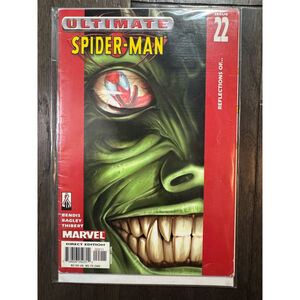 Ultimate Spider-Man Issue 22 Marvel Comic Book - Green/Red